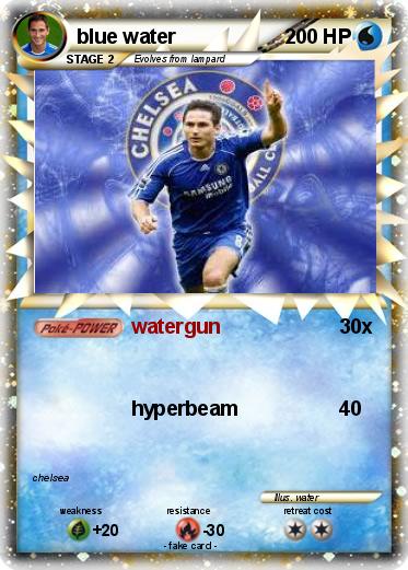 Pokemon blue water