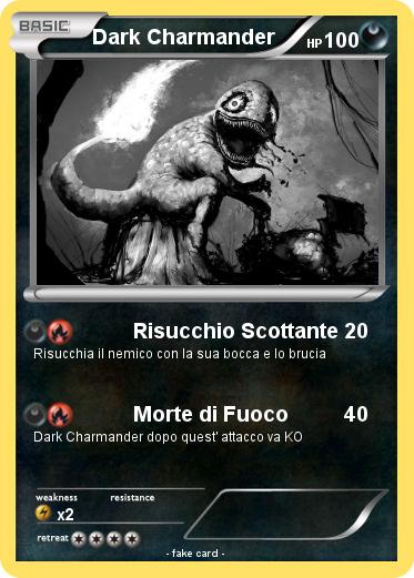 Pokemon Dark Charmander