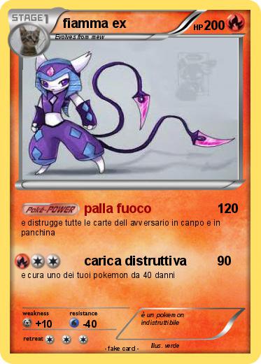Pokemon fiamma ex