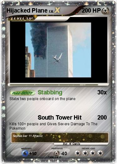 Pokemon Hijacked Plane