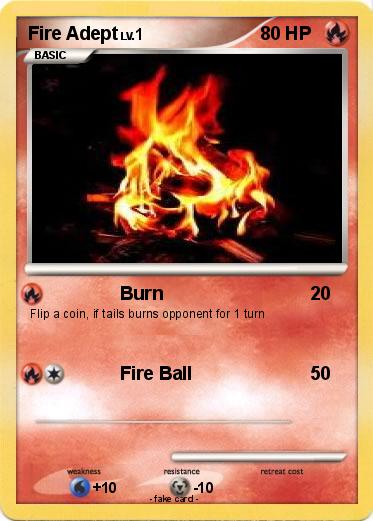 Pokemon Fire Adept