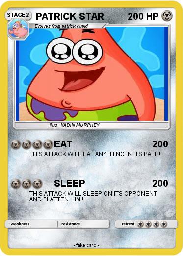 Pokemon PATRICK STAR