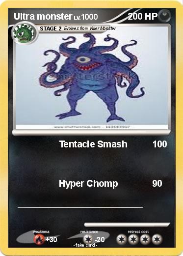 Pokemon Ultra monster