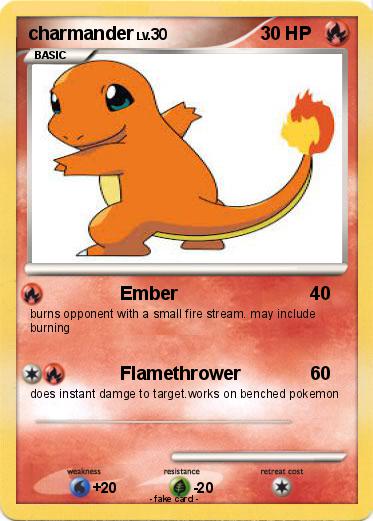 Pokemon charmander