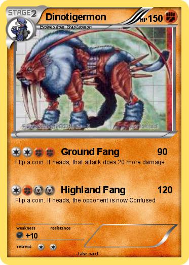 Pokemon Dinotigermon