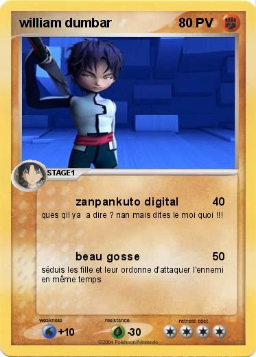 Pokemon william dumbar