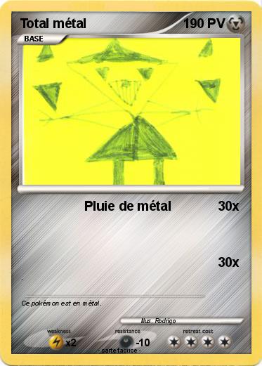 Pokemon Total métal