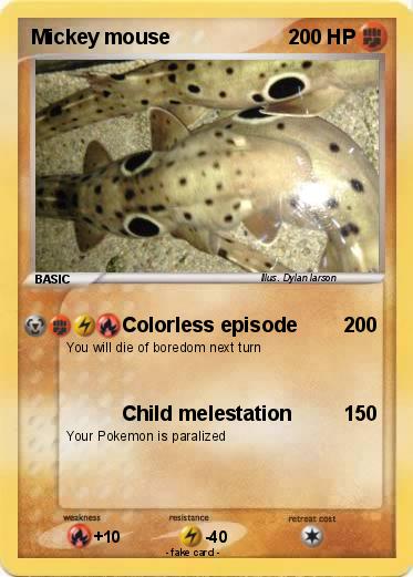 Pokemon Mickey mouse