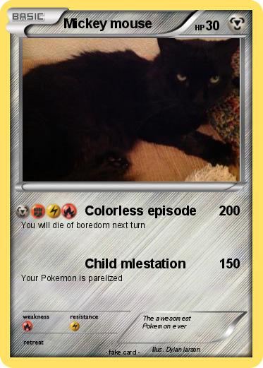 Pokemon Mickey mouse