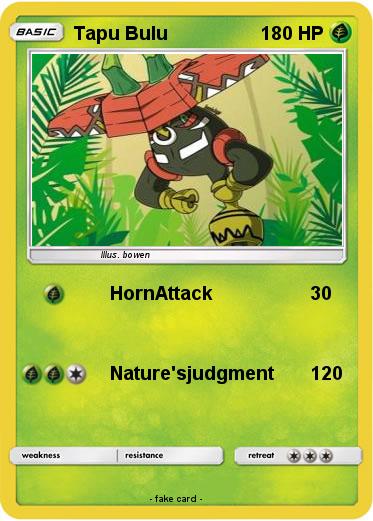 Pokemon Tapu Bulu