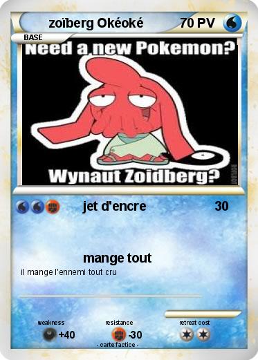 Pokemon zoïberg Okéoké