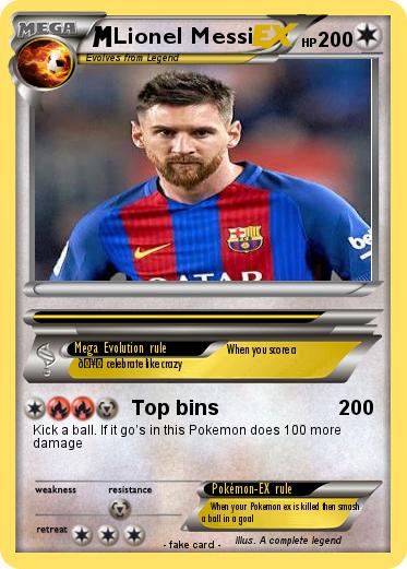 Pokemon Lionel Messi