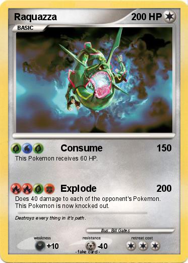 Pokemon Raquazza