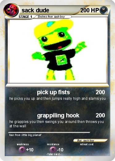 Pokemon sack dude