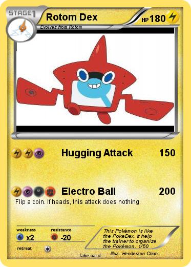 Pokemon Rotom Dex