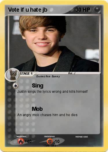 Pokemon Vote if u hate jb