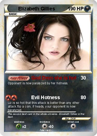 Pokemon Elizabeth Gillies