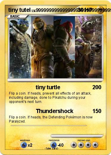 Pokemon tiny tutel