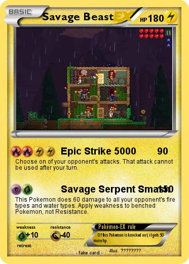 Pokemon Savage Beast