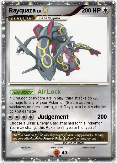 Pokemon Rayquaza