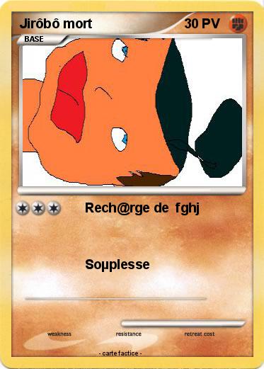 Pokemon Jirôbô mort