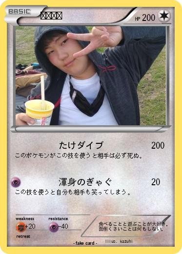 Pokemon たけごん