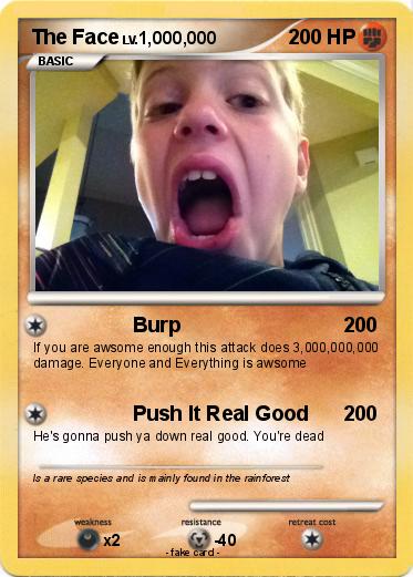 Pokemon The Face