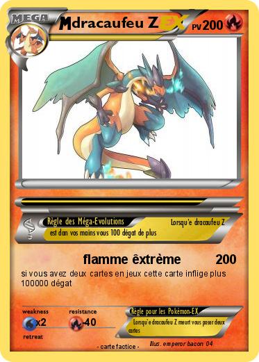 Pokemon dracaufeu Z