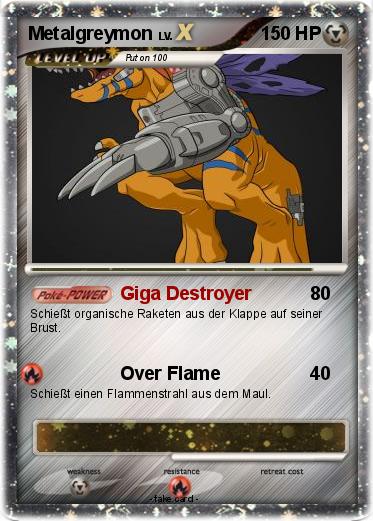 Pokemon Metalgreymon