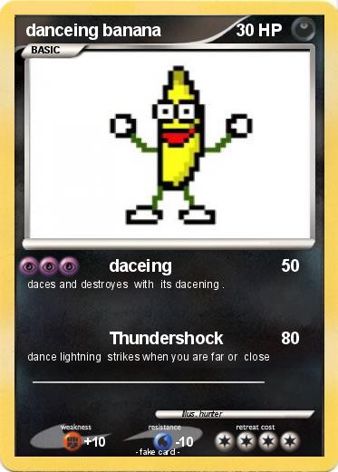 Pokemon danceing banana