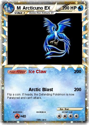 Pokemon M  Arcticuno EX