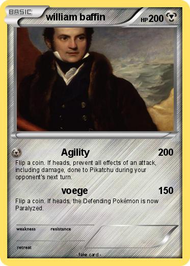 Pokemon william baffin