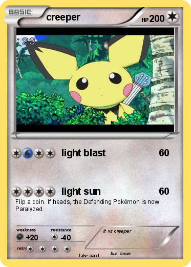 Pokemon creeper