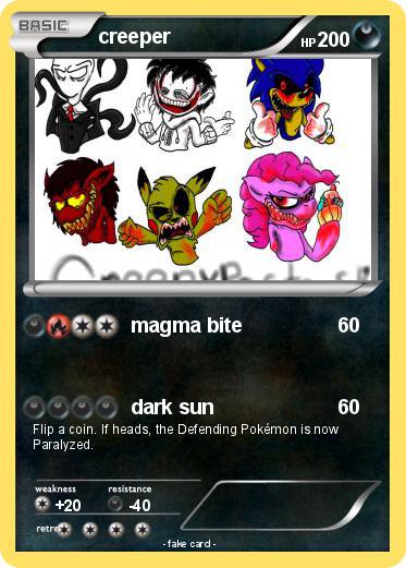 Pokemon creeper