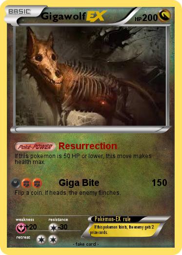 Pokemon Gigawolf