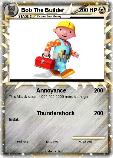 Pokemon Bob The Builder