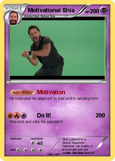 Pokemon Motivational Shia