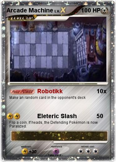 Pokemon Arcade Machine