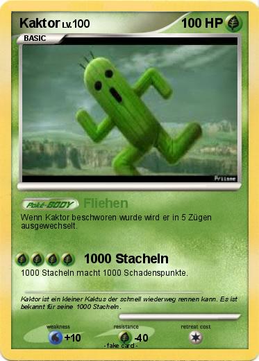 Pokemon Kaktor
