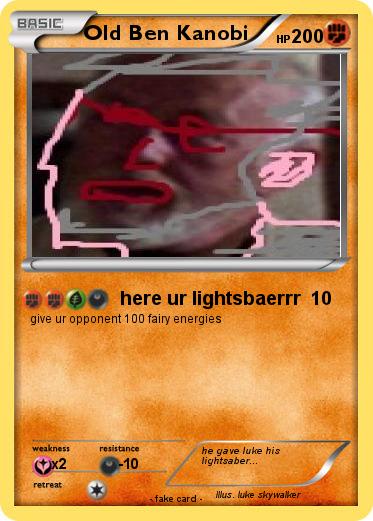 Pokemon Old Ben Kanobi