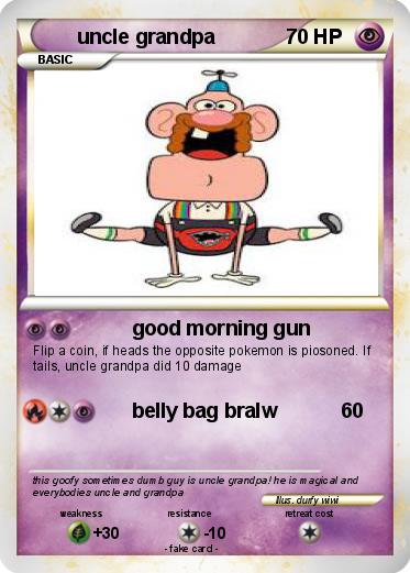 Pokemon uncle grandpa