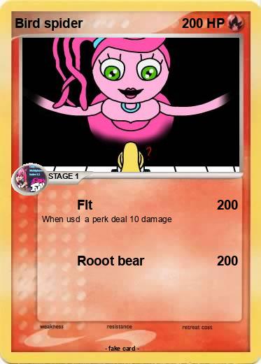 Pokemon Bird spider