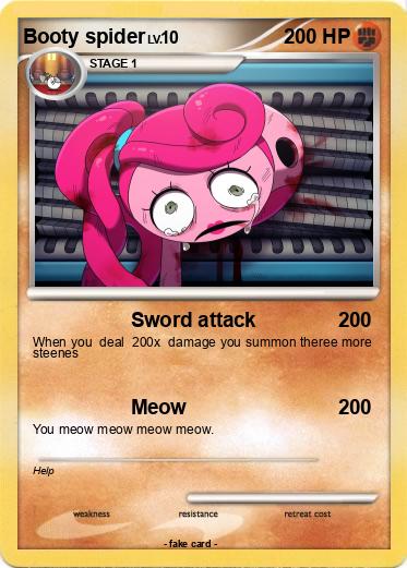 Pokemon Booty spider