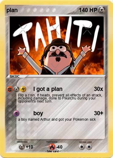 Pokemon plan