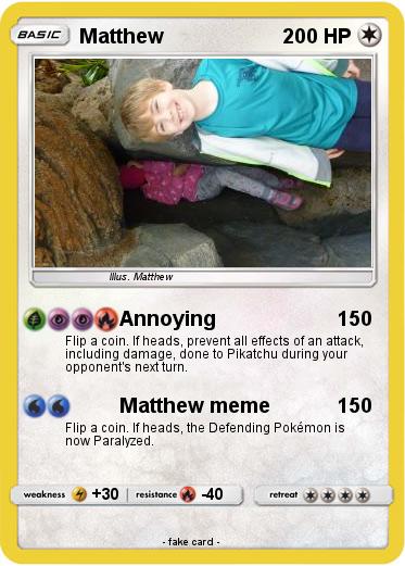 Pokemon Matthew