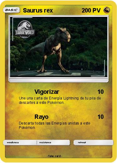 Pokemon Saurus rex