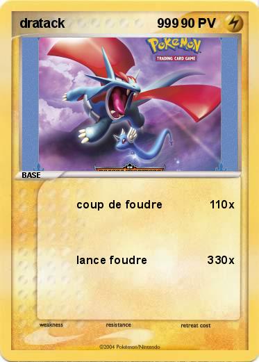 Pokemon dratack                          999