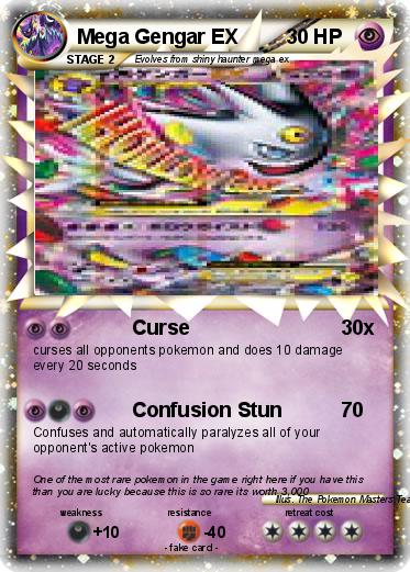 Pokemon Mega Gengar EX