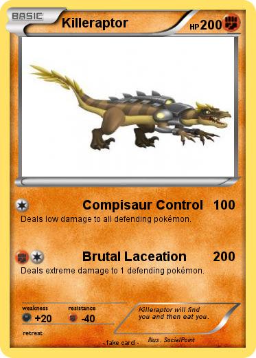 Pokemon Killeraptor