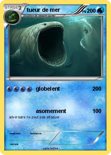 Pokemon tueur de mer